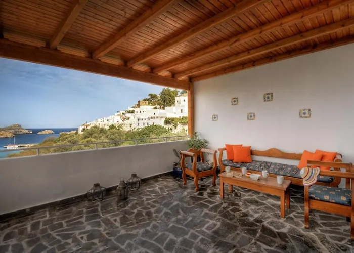 וילה Villa Thalassa 1 2 Bedrooms With En-Suite Sea Views *