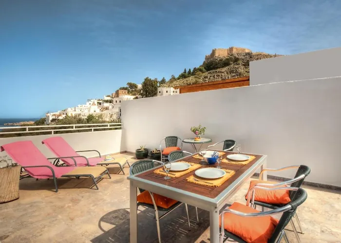 Villa Thalassa 1 2 Bedrooms With En-Suite Sea Views וילה *